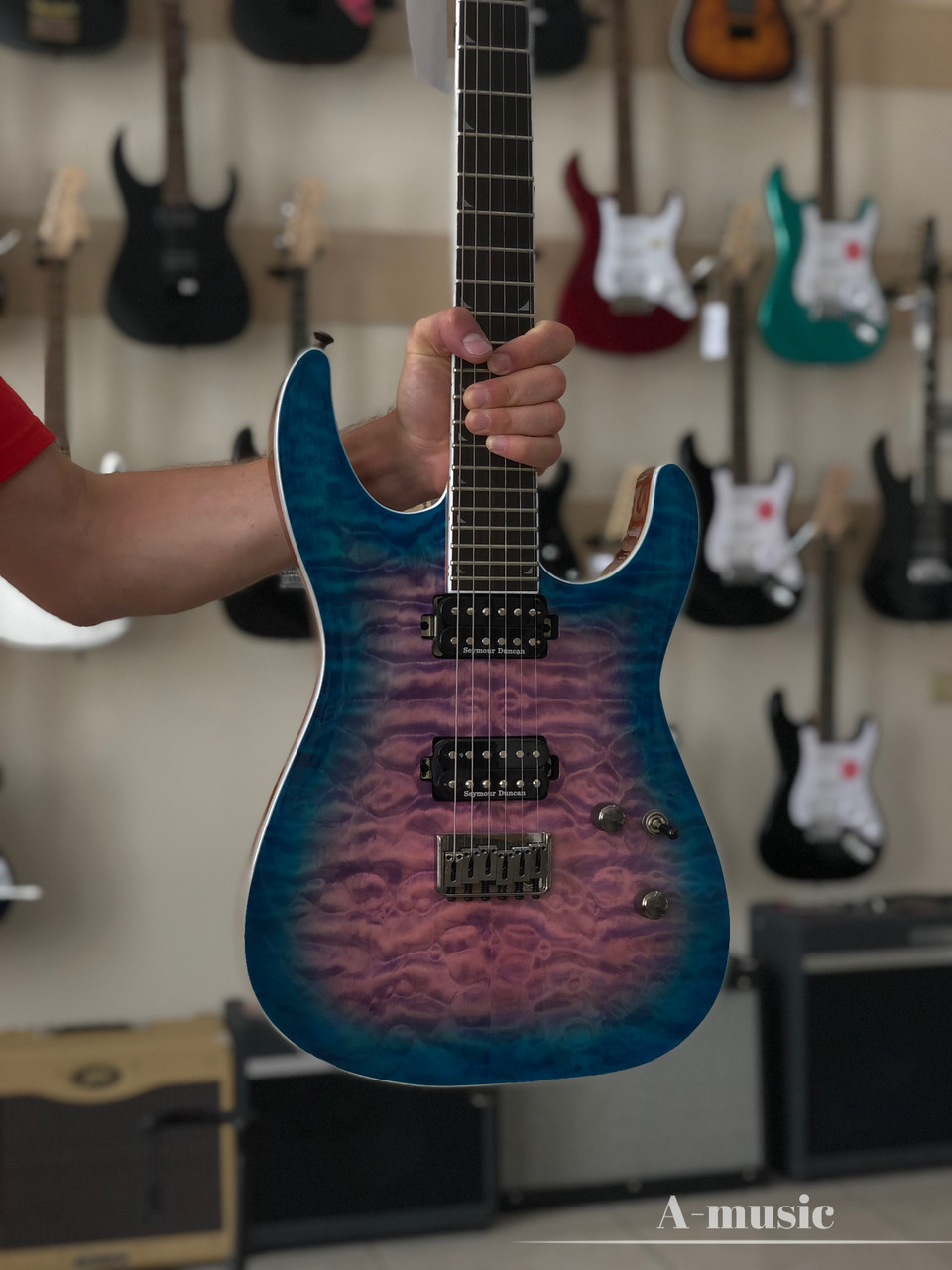 Електрогітара Jackson Pro Series Soloist SL2Q HT MAH - Northern Lights