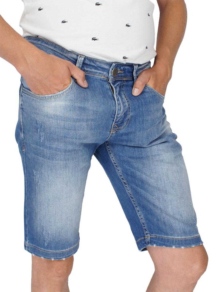 Стильні чоловічі шорти X-Foot 261-4086 Blue, фото 1