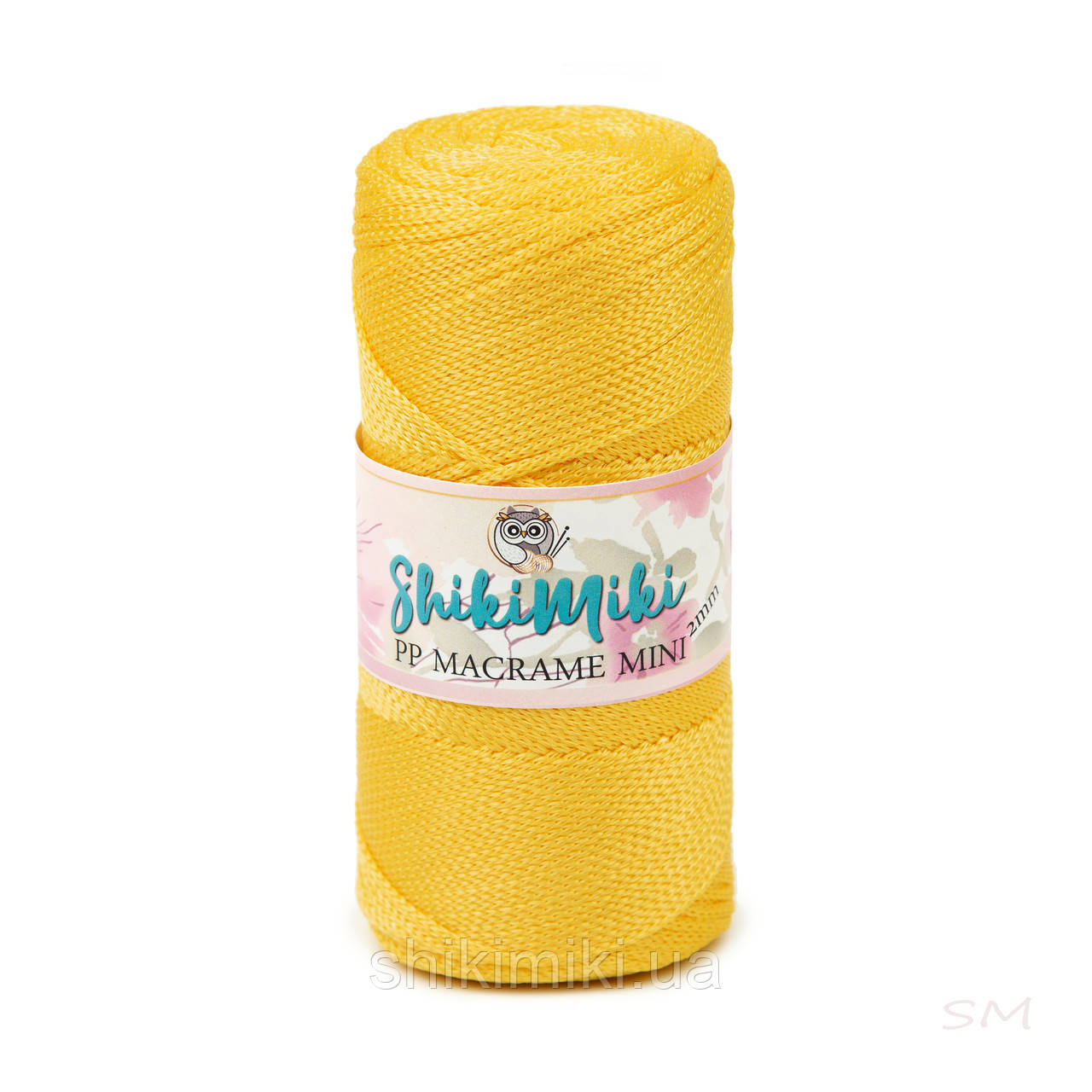 Трикотажний шнур поліпропіленовий PP Macrame, колір Банановий