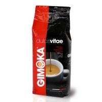 Кава італійська зернова Gimoka Dolce Vita (джимама) Оригінал, 1 кг, суміш робусти й арабіки темного обсмажування,