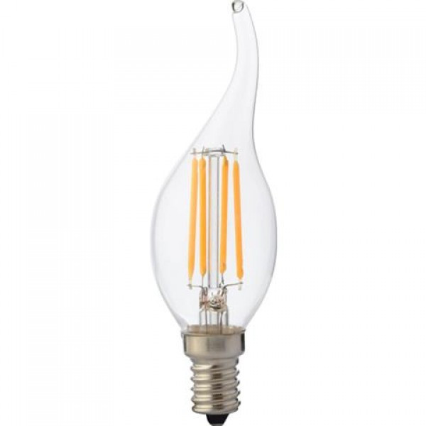 Світлодіодна лампа FILAMENT FLAME-4 4W Е14 2700 К