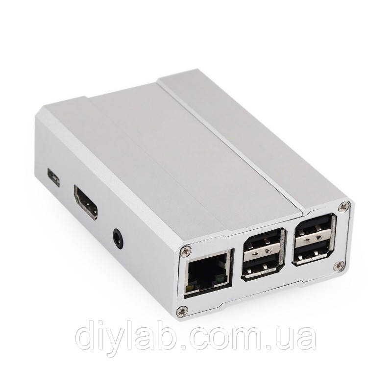 Алюмінієвий корпус для Raspberry Pi B+ / Raspberry Pi 2 B