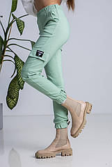 Підліткові штани карго, джогери котон, для дівчаток розміри 164