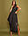 Довге жіноче плаття великого розміру прикрашена аплікацією.Розмір 48/54+Кольору, фото 4