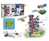 Гараж 660 А-301 5 поверхів, 2 машинки, 1 змінює колір, літак, автоматичний підіймач, світло, звук, фото 4
