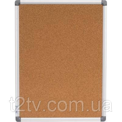 Офісна дошка Buromax corky, 45x60см, aluminum frame (BM.0016), фото 1