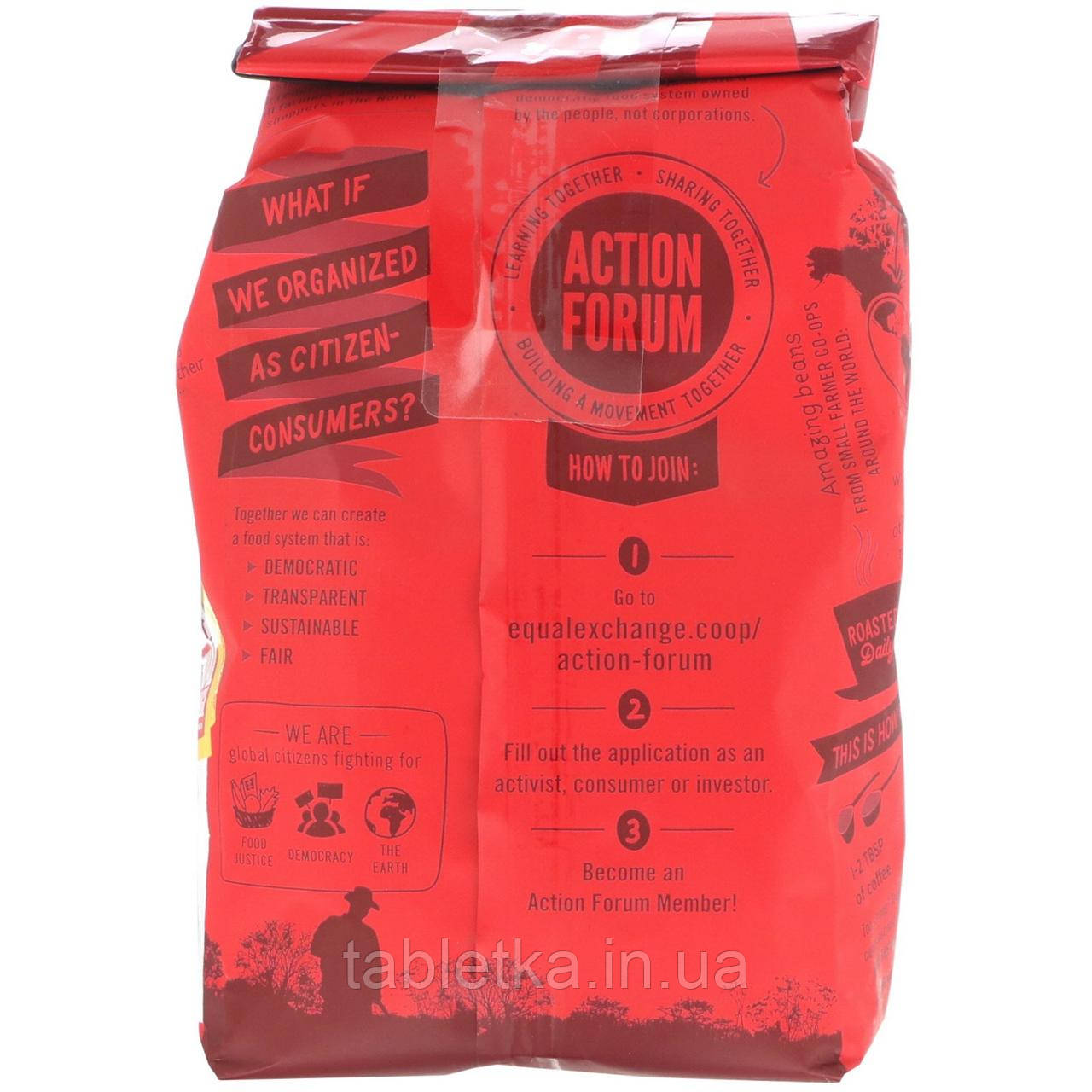 Equal Exchange, Organic, Coffee, Decaffeinated, Whole Bean, 12 oz (340