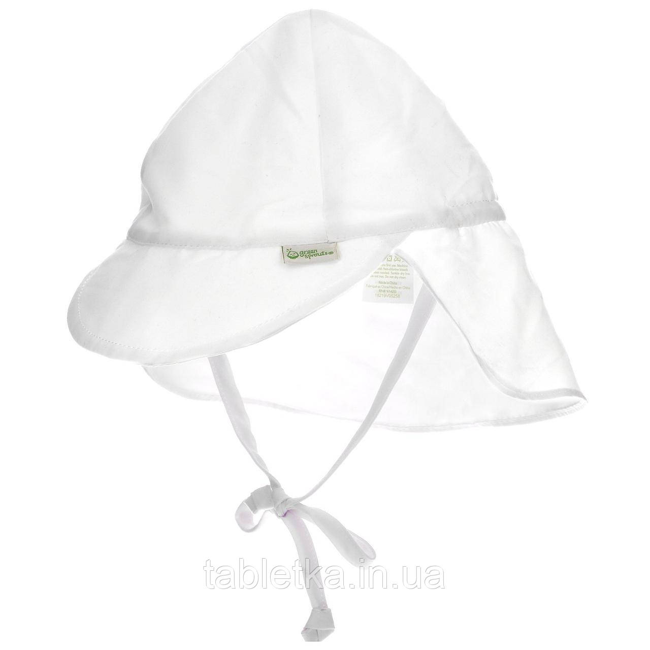 Green Sprouts, Sun Protection Hat, 0-6 Months, White, 1 Count Київ