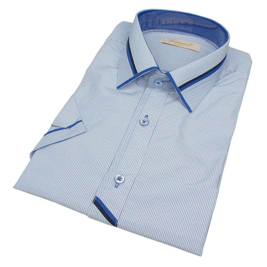 Турецька чоловіча сорочка з оздобленням Negredo 590 NKS 21, фото 1