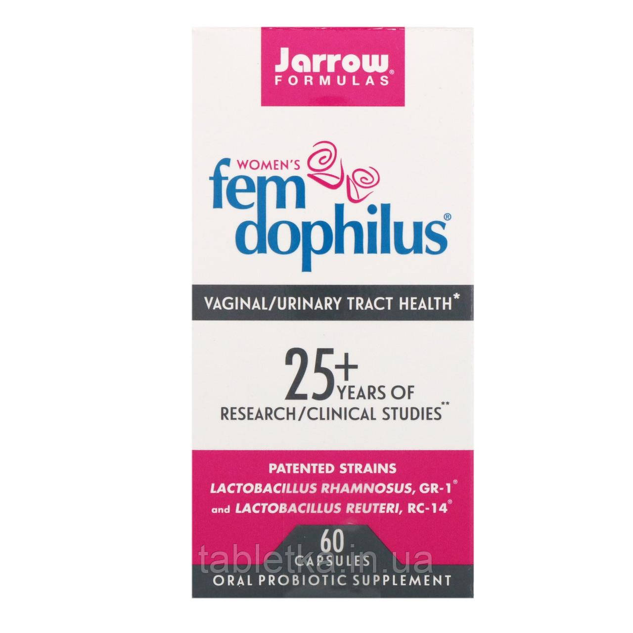 Jarrow Formulas, women's Fem Dophilus, 60 капсул Київ