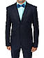 Темно-синій чоловічий костюм Daniel Perry C.522 # 6, фото 3