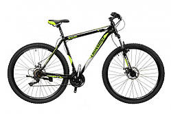 Велосипед CrossBike 27.5" Shark 2021 Рама 19,5" black-green