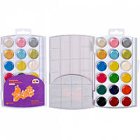 Акварель Гамма Творчість 18 кольорів медова, без пензлика