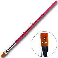 Пензлик синтетика пласький HOBBY & CRAFT 6 ROSA Talent