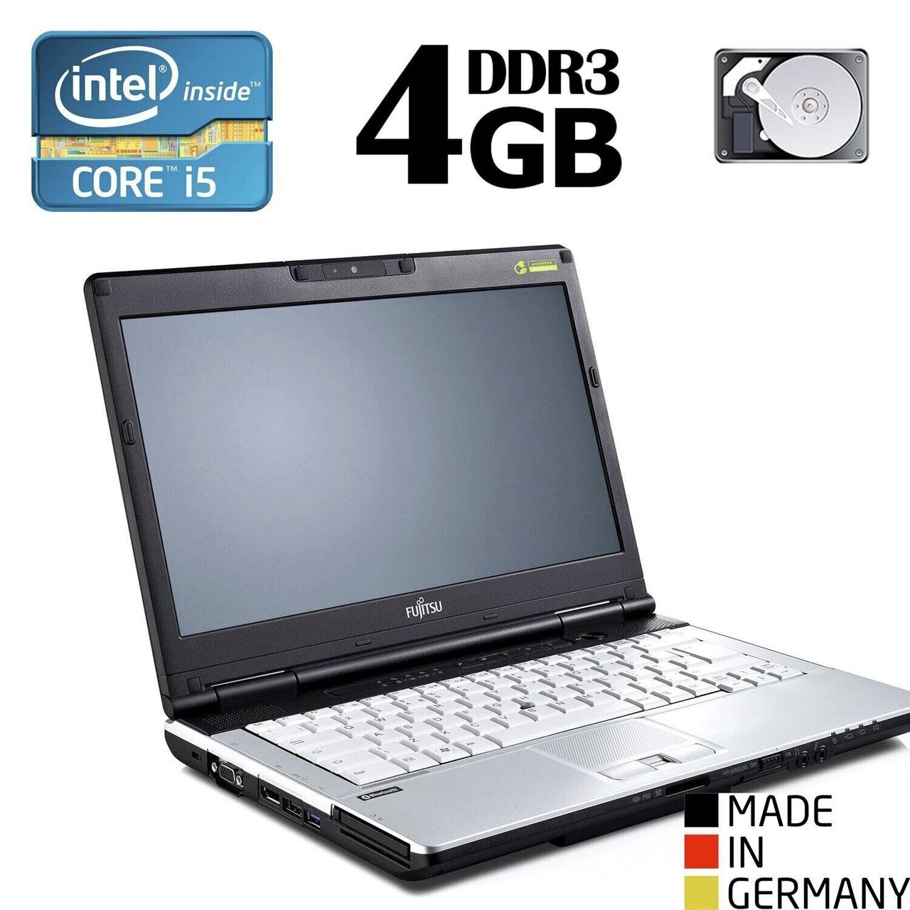 Copy_Fujitsu LifeBook S751/14" (1366х768)/Intel® CoreTM i5-2520M (2) ядра по 2.50 - 3.20 GHz) / 4 GB