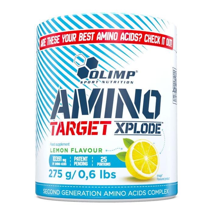 Амінокислота Olimp Amino Target Xplode, 275 грам Лимон