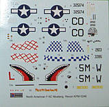 Пластикова модель 1/72 Kovozavody Prostejov 0246 американський винищувач F-6C „Photo-recce Mustang“, фото 3