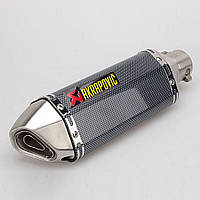 Прямоток Akrapovic Hexagonal 37 см