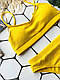 Яскравий жовтий роздільний купальник Yellow, фото 4