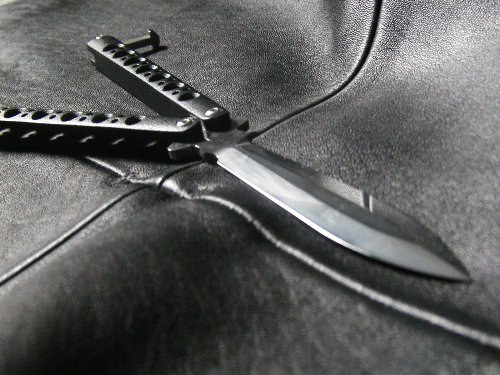Ніж метелик Пантера, Benchmade, відмінна якість, потужна сталь