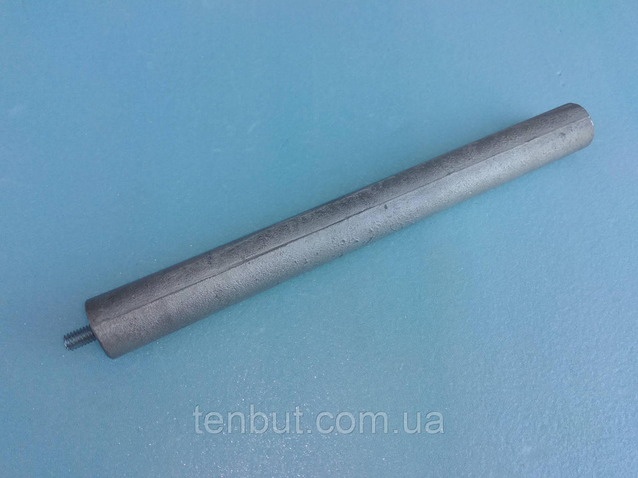 Магнієвий анод Італія м-6/L-210 мм/Ø-21 мм. довжина шпильки — 10 мм., фото 1