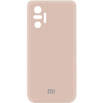 Чехол Silicone Cover My Color Full Camera (A) для Xiaomi Redmi Note 10 Pro / 10 Pro Max Full camera, Рожевий / Pink Sand