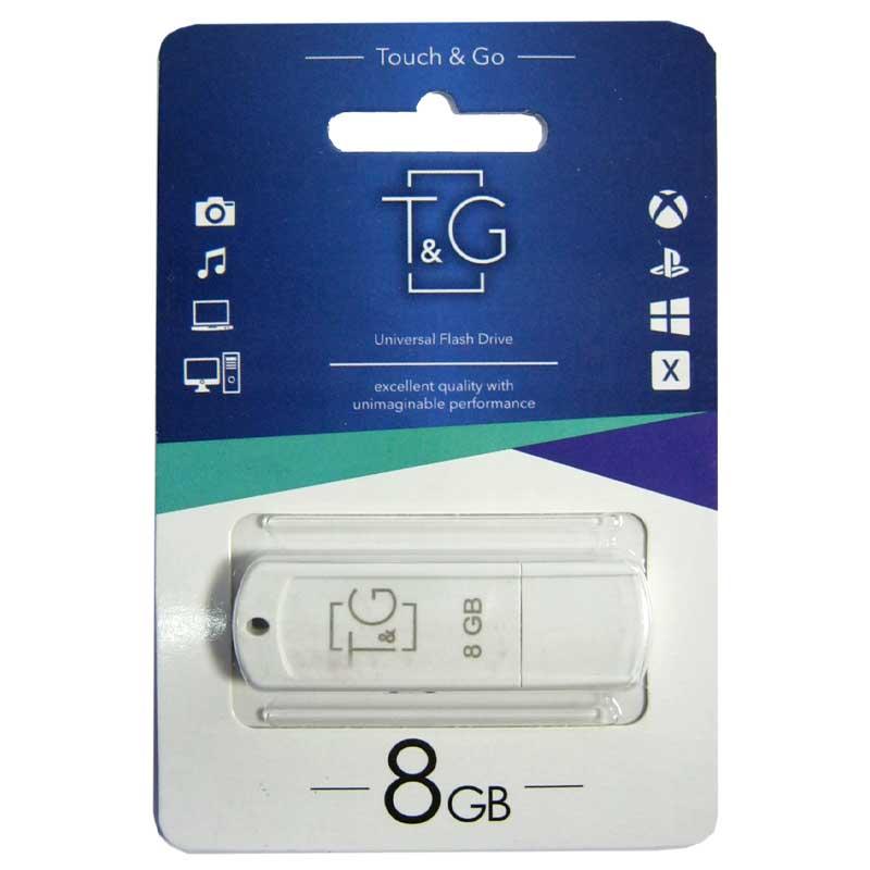 Флешка   8Gb T&G 011 white