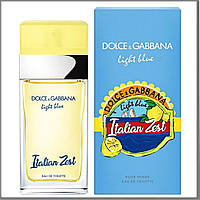 Dolce & Gabbana Light Blue Italian Zest туалетная вода 100 ml. (Дольче Габбана Лайт Блю Италия Зест)