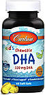 Carlson Kid's Chewable DHA  жувальні Omega-3 для дітей смак апельсин, 60 ЖК, фото 2