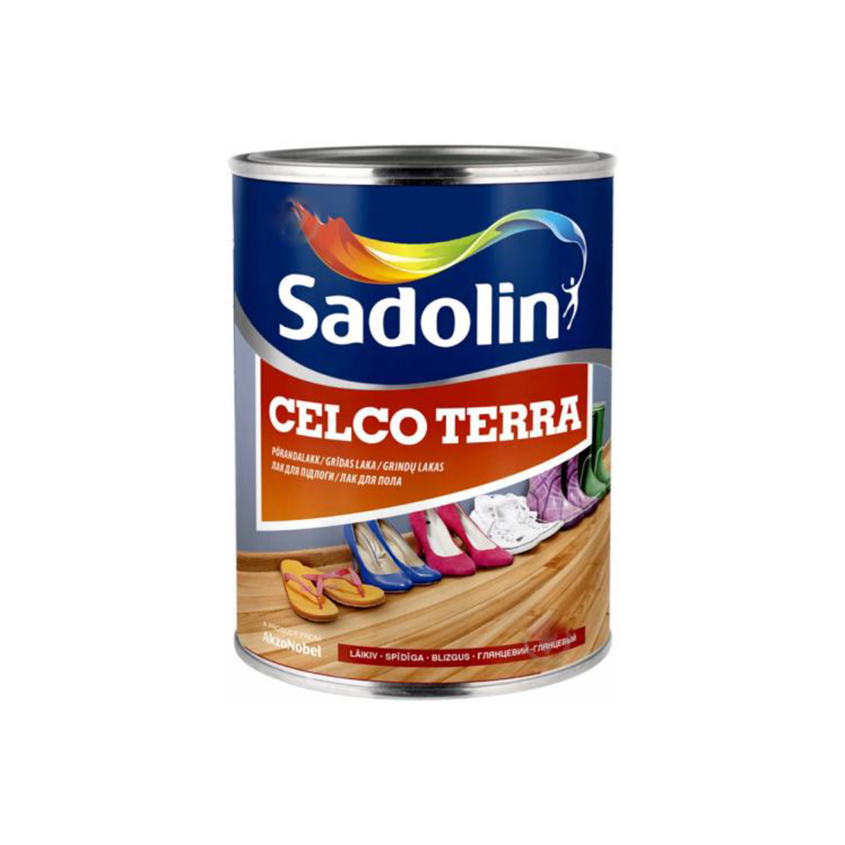 Лак для пола Sadolin Celco Terra 90 глянцевый 1л - фото 1 - id-p970679539