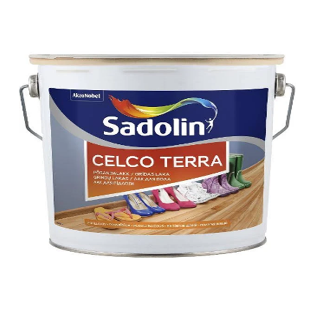 Лак для підлоги Sadolin Celco Terra 45 напівглянсовий 10л