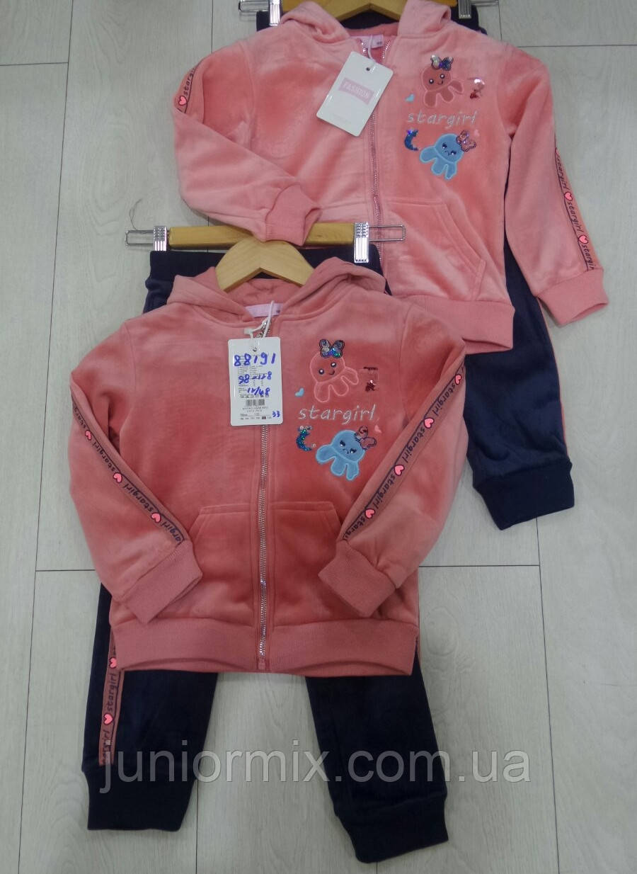 Дитячі спортивні велюрові костюми для хлопчиків гуртом FASH<unk> ON