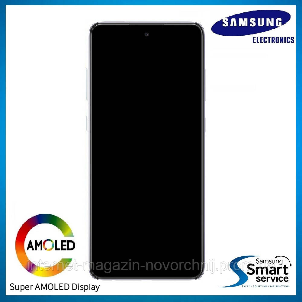 Дисплей Samsung A725 Galaxy A72 Чорний Black GH82-25460A оригінал!