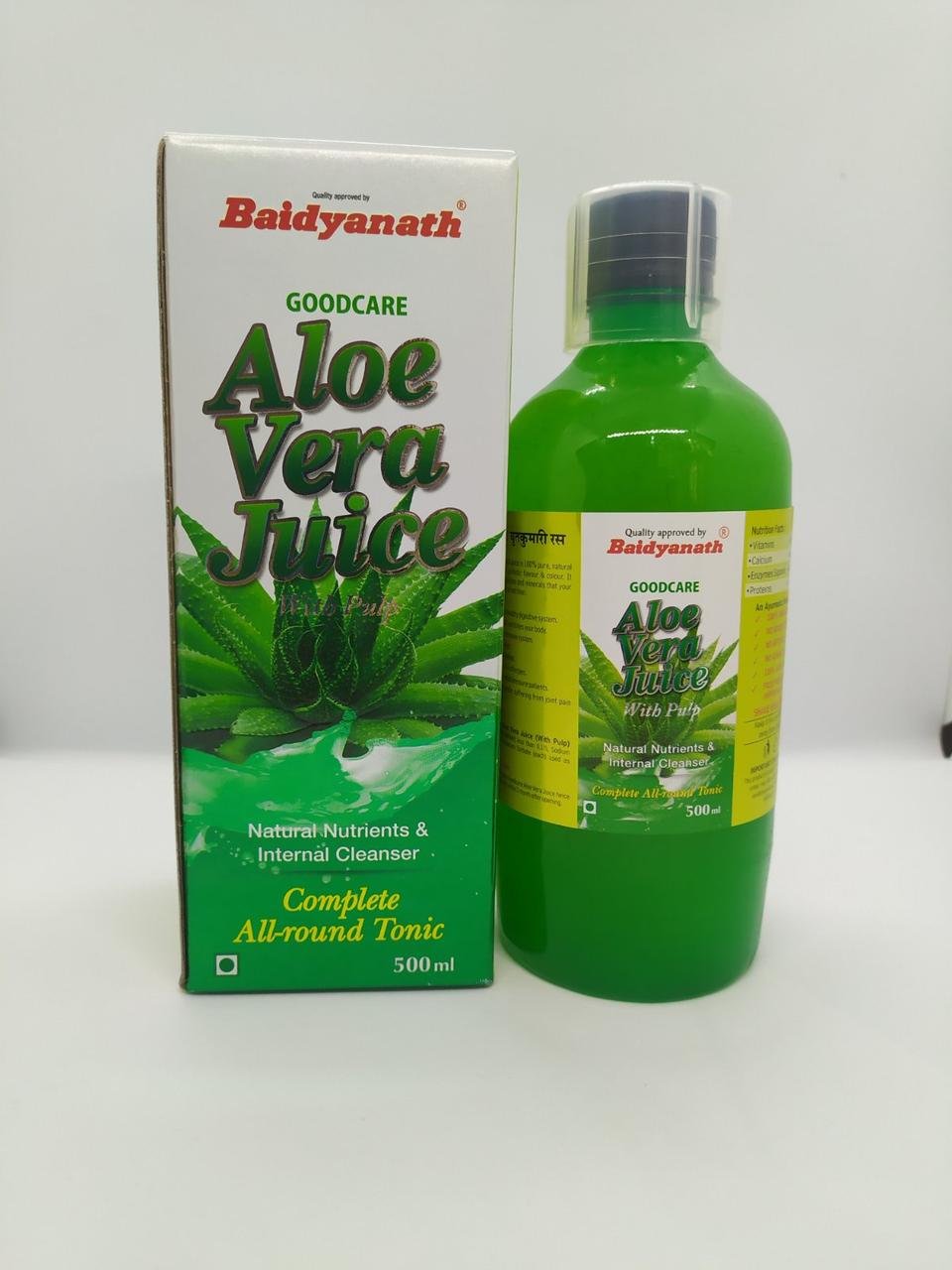 Сік Алое Вера з м'якоттю Бойд'янтах Гудкейр (Aloe Vera Juice GoodCare) Baidyanath 500 мл