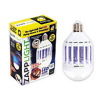 Світлодіодна лампа Zapp Light електрична приманка знищувач комарів комах