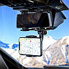 Автомобільний утримувач телефону Hoco CA70 Pilot на дзеркало заднього виду - Black, фото 2