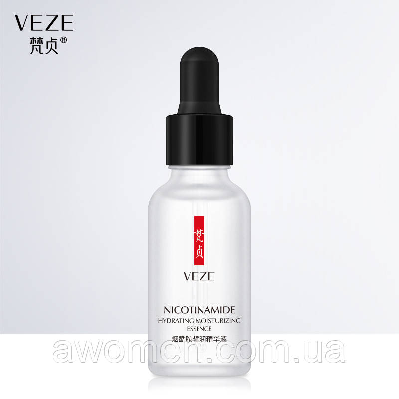 Сироватка для обличчя Veze Nicotinamide зволожувальна та вирівнювальна 15 ml