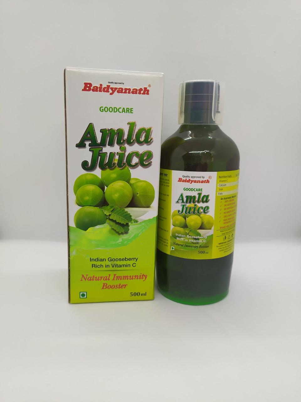 Сік Амла натуральний Байдьянатх Гудкейр (Amla Juice) GoodCare Baidyanath 500 мл