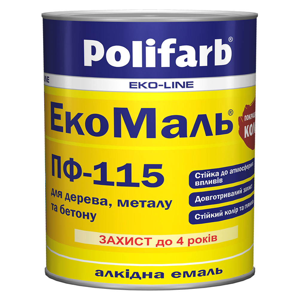 ЕкоМаль ПФ-115 блакитна 0,9кг