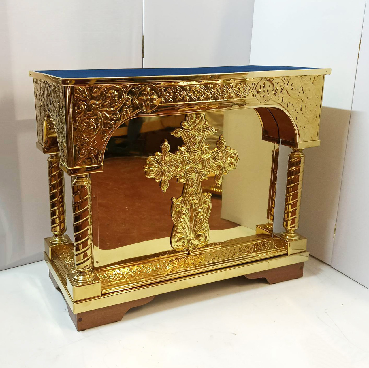 Підставки арочні з карбуванням на булаті (спецзамовлення) 90 × 40 × 78 см висоти