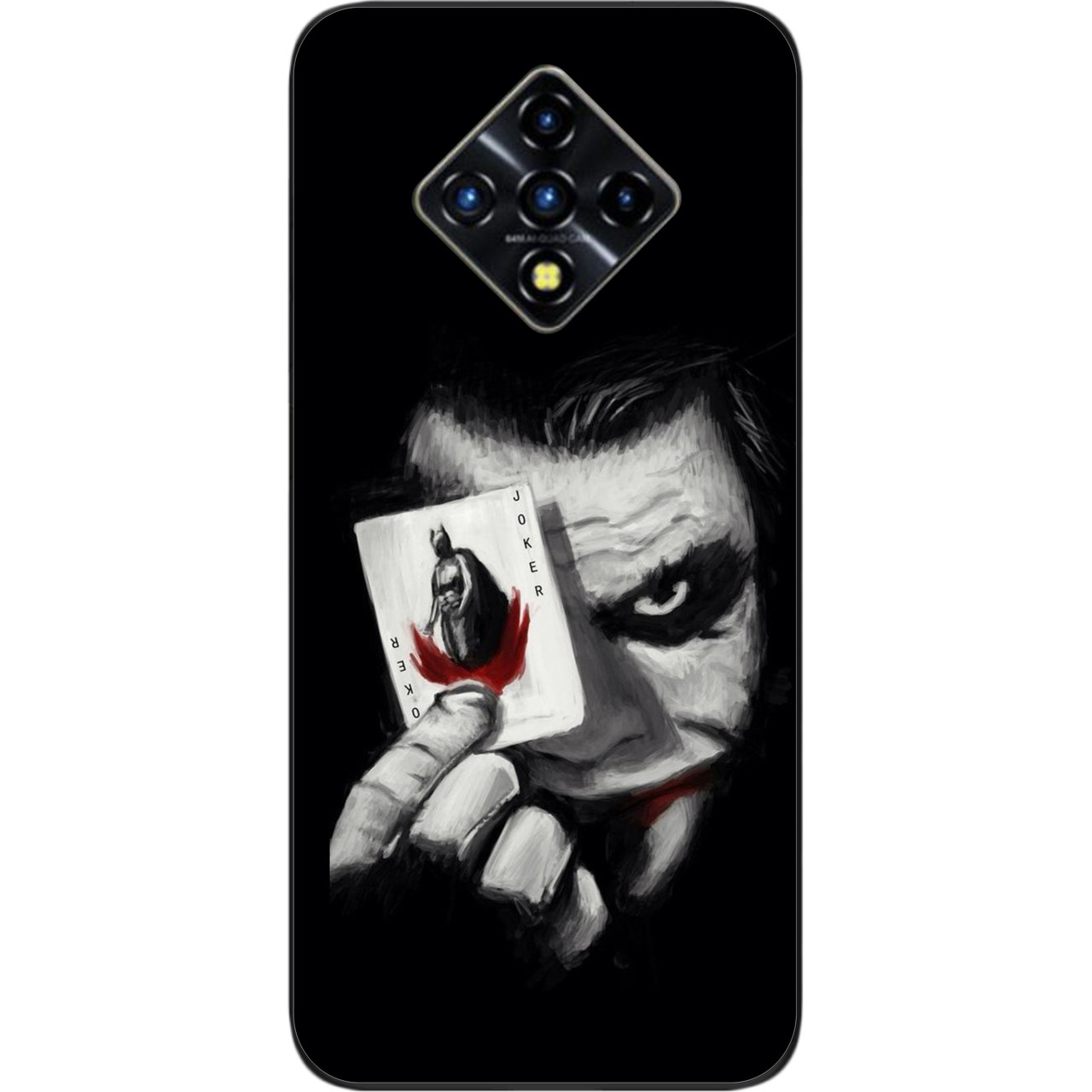 Силіконовий чохол для Infinix Zero 8 з картинкою Джокер з картою