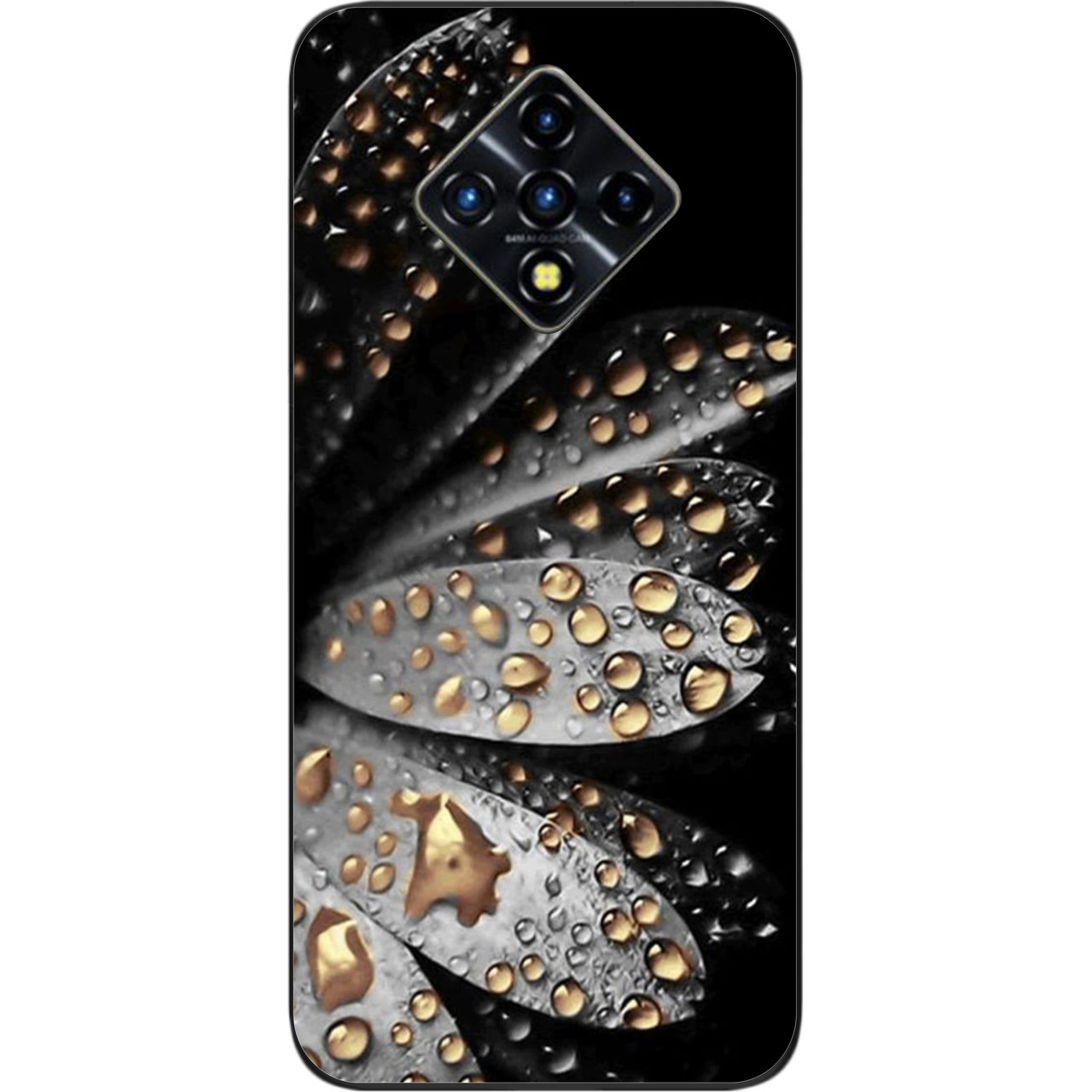 Силіконовий чохол для Infinix Zero 8 з картинкою Квітка