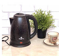 Електрочайник чорний 2 л Kingberg — 2040