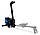 Гребний тренажер для дому до 120 кг Hop-Sport HS-060R Cross Blue чорний з синім, фото 8