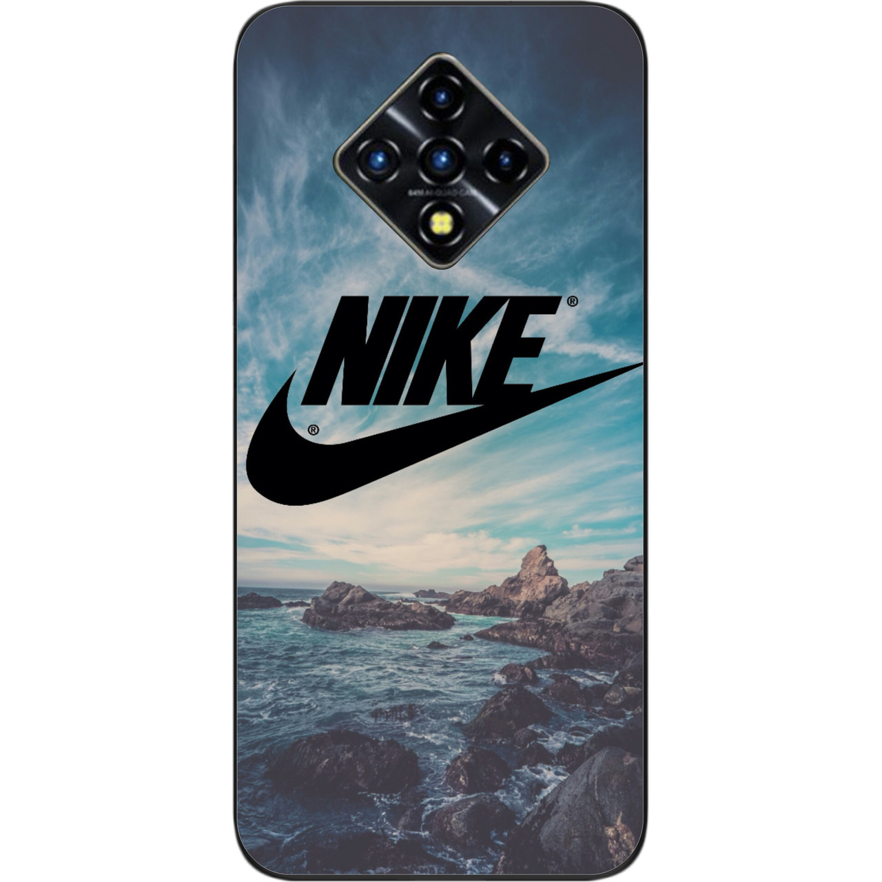 Силіконовий чохол для Infinix Zero 8 з картинкою Логотип Nike