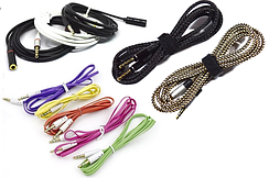 05-02-000. Шнури 3,5 мм (AUX), RCA - 3,5 мм (AUX)