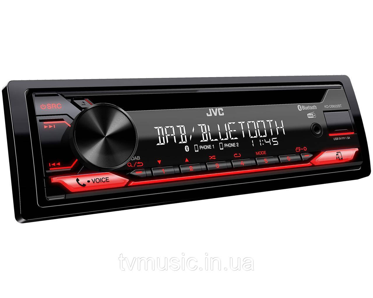 Автомагнітола JVC KD-DB622BT