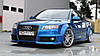 Спліттер Audi RS4 B7 елерон тюнінг обвіс (V2), фото 3