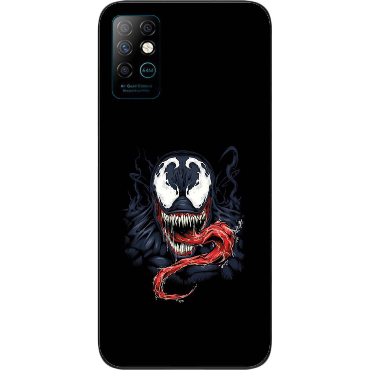 Силіконовий чохол для Infinix Note 8 з картинкою Веном