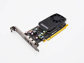Відеокарта б/в nVIDIA Quadro P400 / 2GB / 3 X Mini DP / PCI-E x16